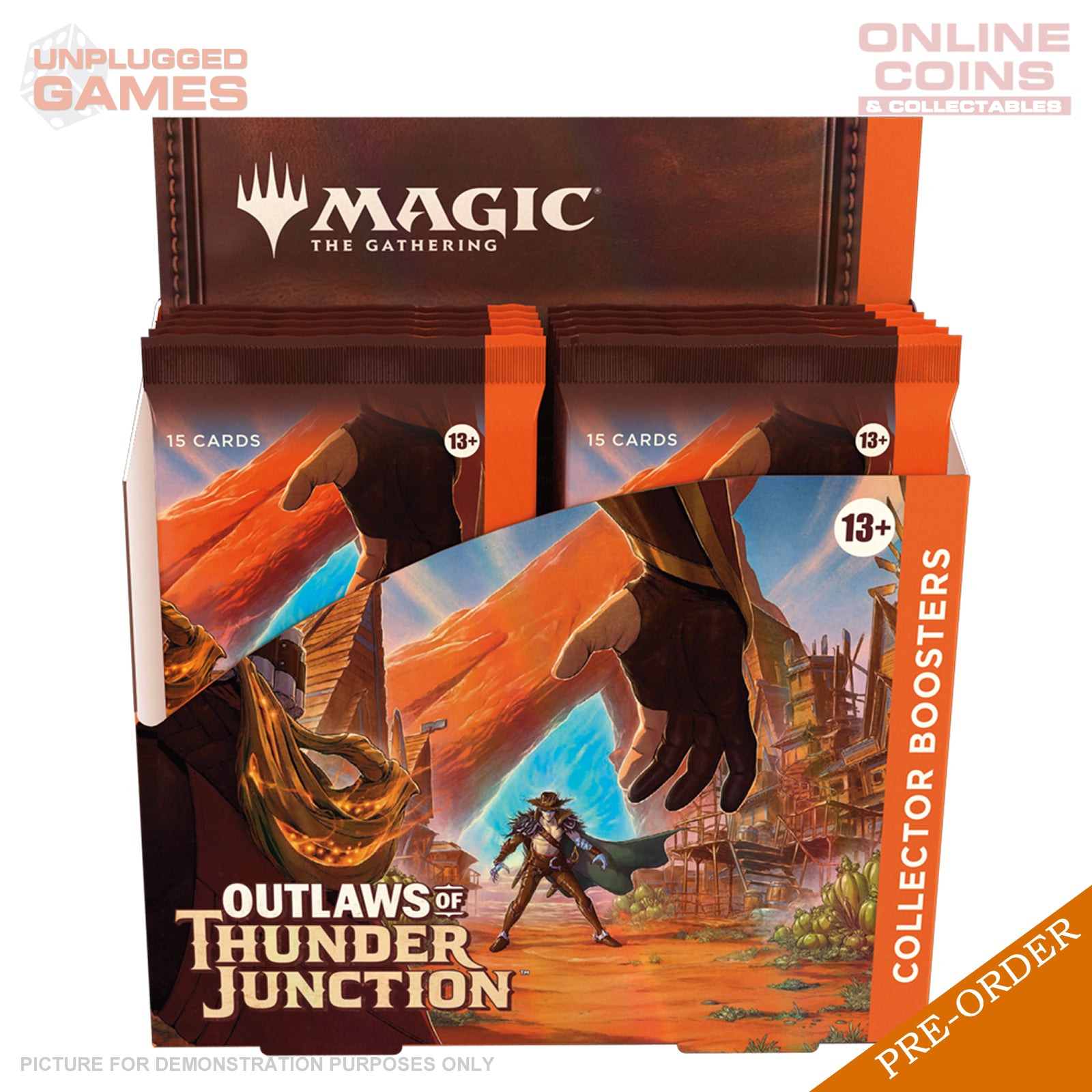 Copy of Magic the Gathering Outlaws of Thunder Junction - Collector Booster Box - 12 Packs - PREORDER
